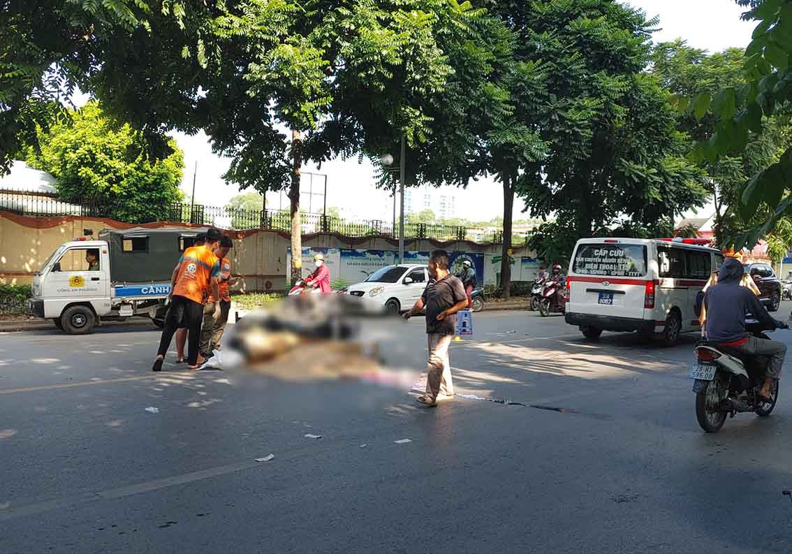 Hà Nội: Tìm nhân chứng vụ nam shipper nghi va chạm với ô tô tử vong Ha Noi: Tim nhan chung vu nam shipper nghi va cham voi o to tu vong