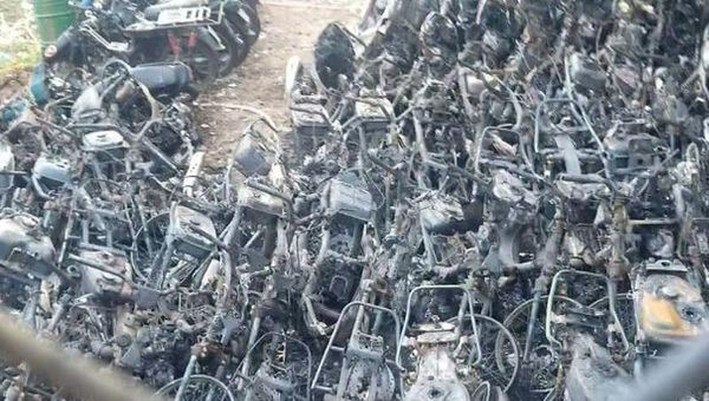  Cháy bãi giữ xe cảnh sát giao thông: Đêm 30/3, tại kho tang vật, tạm giữ hàng trăm xe máy, ô tô vi phạm hành chính do CSGT TP Thủ Đức, TP HCM quản lý xảy ra hỏa hoạn. Vụ cháy khiến nhiều tài sản, xe máy bị thiêu rụi, may mắn, sự việc không gây thương vong về người. 