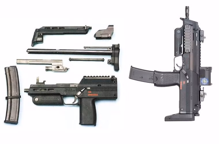 Súng tiểu liên MP7 có thể sử dụng cho xạ thủ thuận tay trái hoặc tay phải. Với các ưu điểm như tốc độ bắn nhanh, uy lực mạnh, ít giật... MP7 đang là mẫu tiểu liên được biên chế cho rất nhiều lực lượng ưu tú trên toàn thế giới.