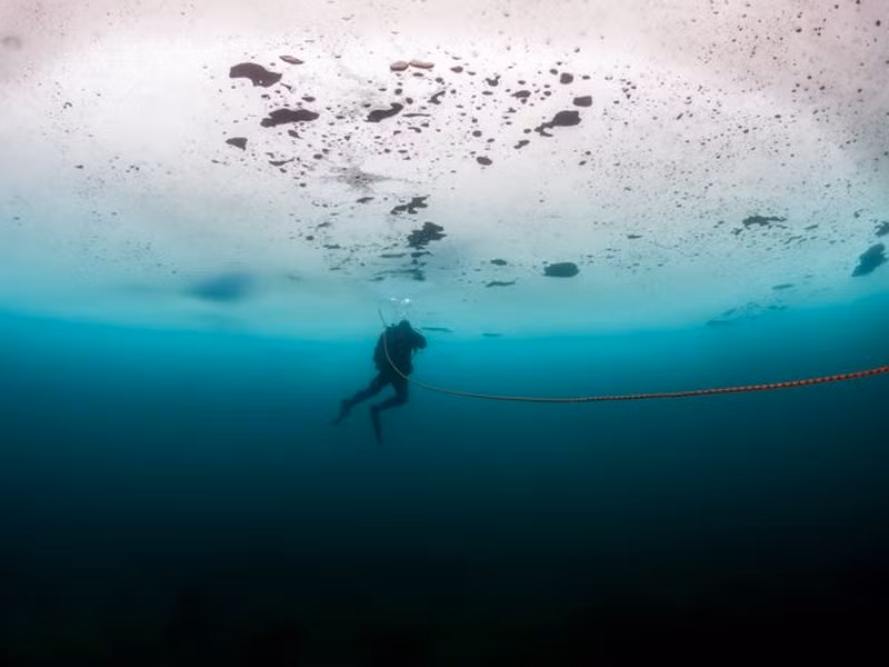 Thợ lặn tự do Anthony Williams đến từ New Zealand đã trở thành người đàn ông lặn băng sâu nhất thế giới. Kỷ lục của anh được thiết lập hồi tháng 3 khi anh xuống tới độ sâu 70,3 m dưới mặt nước đóng băng và nhịn thở 2 phút 29 giây.