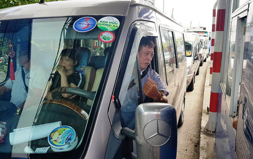 BOT T2 tren QL91 lien tuc xa tram vi tai xe phan ung