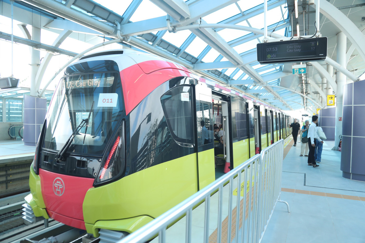 Thời gian khai thác, vận hành từ 5h30 đến 22h, hàng ngày.