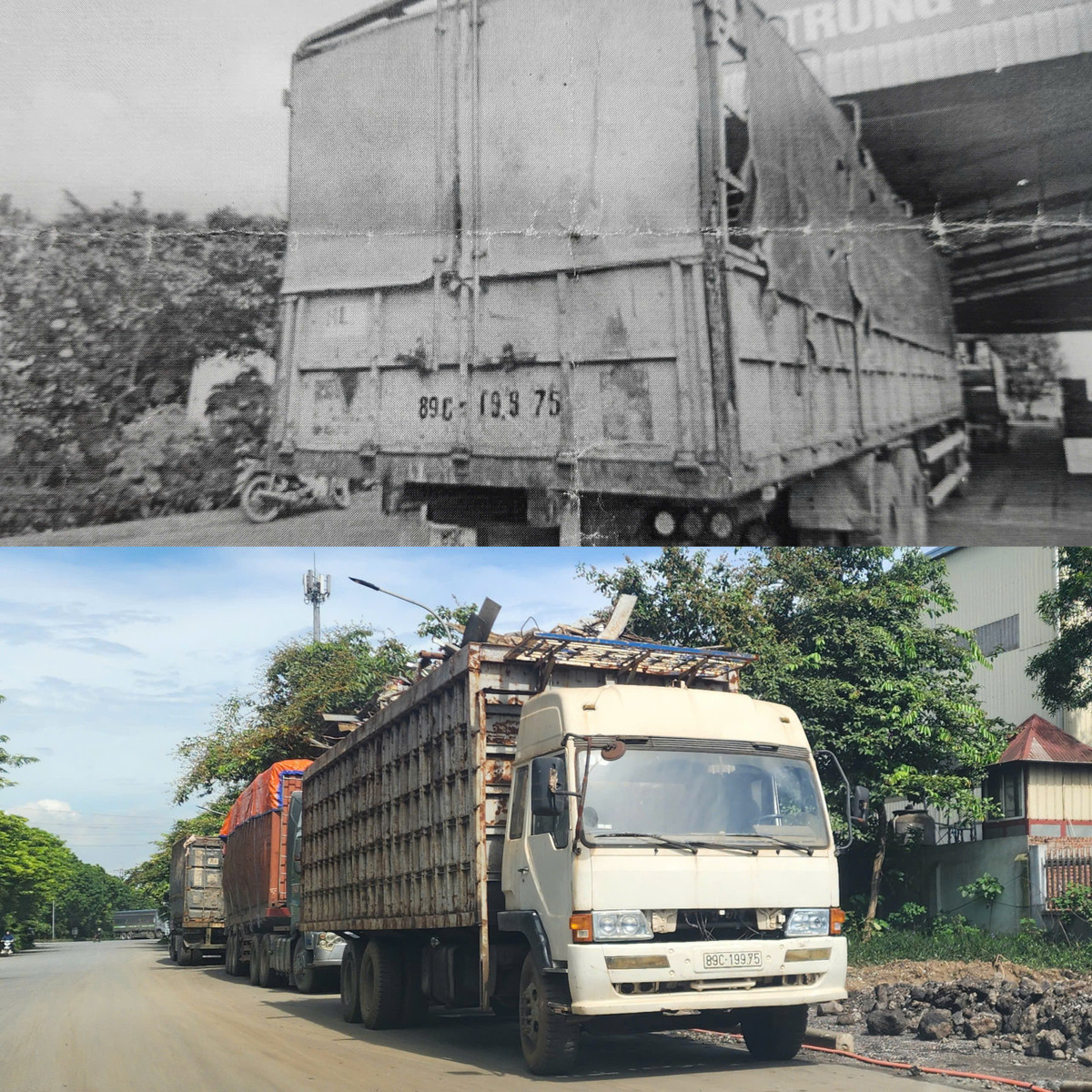 Bát nháo xe chở phế liệu cho Công ty Thép Hoà Phát Hưng Yên - Hình 4 Bat nhao xe cho phe lieu cho Cong ty Thep Hoa Phat Hung Yen-Hinh-4