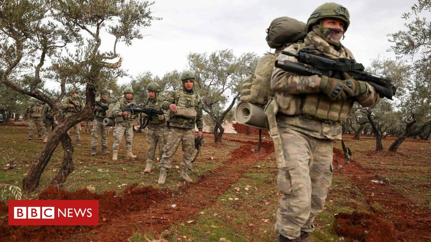 Theo nhóm giám sát có trụ sở tại Anh, tổng cộng 10.300 binh sĩ Thổ Nhĩ Kỳ đã được gửi đến tỉnh Idlib kể từ khi bắt đầu chiến sự, họ đóng quân tại hơn 50 tiền đồn trên khắp miền Tây Bắc Syria.