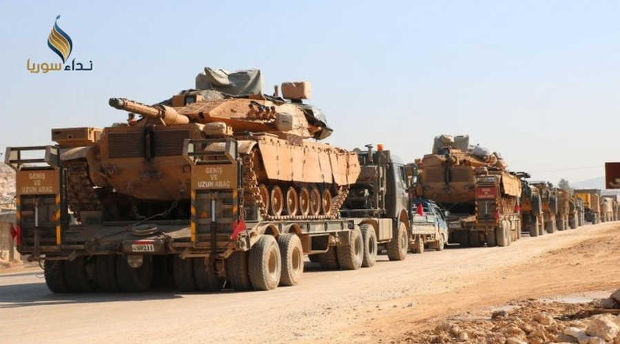 Chỉ trong riêng ngày 24/4, một đoàn gồm hàng chục xe quân sự của Thổ Nhĩ Kỳ lại tiếp tục tiến vào tỉnh Idlib để tăng cường lực lượng cho một số trạm quan sát của quân đội nước này.