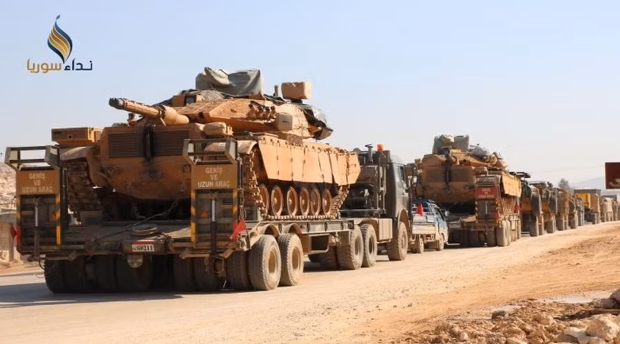 Chỉ trong riêng ngày 24/4, một đoàn gồm hàng chục xe quân sự của Thổ Nhĩ Kỳ lại tiếp tục tiến vào tỉnh Idlib để tăng cường lực lượng cho một số trạm quan sát của quân đội nước này.