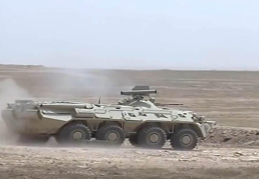 Nhìn chung không có nhiều thông tin về phương án nâng cấp này của Algeria, chỉ biết rằng trong đoạn video được công bố BTR-80 đã tiêu diệt thành công mục tiêu cách xa vài km bằng tên lửa Kornet một cách chính xác nhất. Nguồn ảnh: BQP Algeria