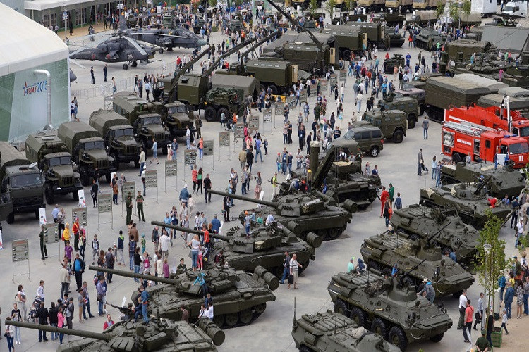 Công nghiệp quốc phòng lẫn xuất khẩu vũ khí của Nga tăng trưởng mạnh hơn cả trước thời kỳ cấm vận của phương Tây. Nguồn ảnh: Sputnik.