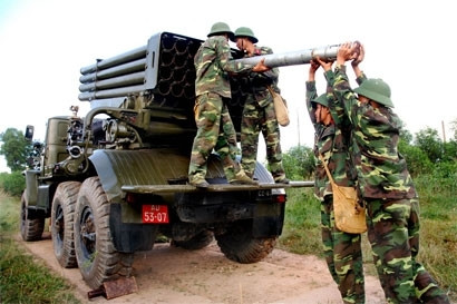 Tới tận ngày nay, BM-21 vẫn tiếp tục được giữ biên chế chính thức trong quân đội ta, những khẩu pháo phản lực phóng loạt có tuổi đời trên 50 tuổi này vẫn đang được quân đội ta bảo quản và sử dụng rất tốt. Nguồn ảnh: Trithuc.