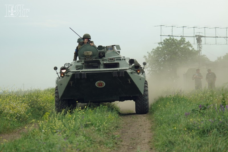 Quá trình tranh tài của các đơn vị có sự hỗ trợ đắc lực của lực lượng radar cảnh giới di động. Những cuộc thi như thế này là cách để lực lượng phòng không tầm thấp Nga nâng cao khả năng sẵn sàng chiến đấu. Ảnh: Mclaud9404.