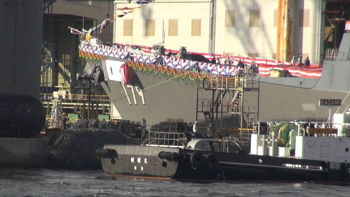 Theo công bố của Bộ Quốc phòng Nhật Bản, Maya sẽ được trang bị hệ thống phòng thủ tên lửa Aegis Baseline J7 của Lockheed Martin với siêu radar AN/SPY-1D-series. Nguồn ảnh: Youtube