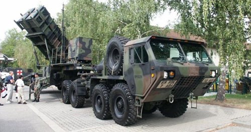 Các thành phần của tổ hợp Patriot của Mỹ và NATO triển khai tại Ba Lan.