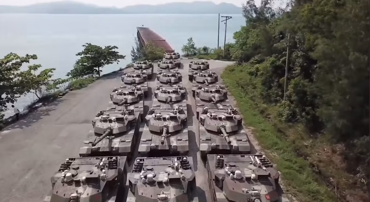 Chưa rõ thương vụ VT-4 được Thái Lan đàm phán với Trung Quốc từ khi nào, chỉ biết rằng tháng 10/2017, 28 chiếc VT-4 đã lăn xích trên đất Thái. Nguồn ảnh: Thai-Defence