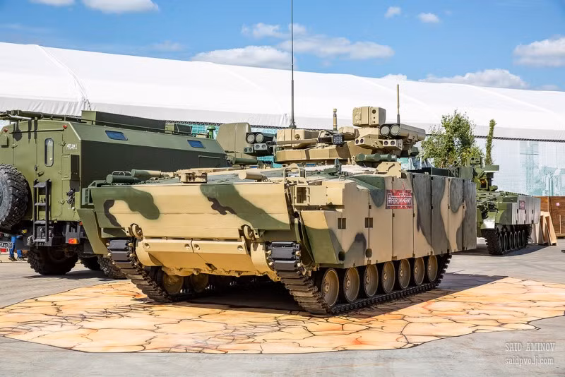 Xe chiến đấu bộ binh Kurganets 25, một trong những phương tiện chiến đấu mặt đất mới nhất của Nga. Ảnh: Saidpvo.livejournal