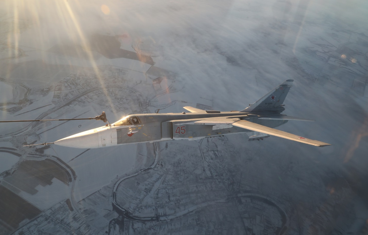 Ngày nay tiếp nhiên liệu trên không là kỹ thuật phổ biến trên thế giới. Tuy vậy nó vẫn là kỹ thuật cao cấp mà chỉ vài chục quốc gia nắm được. Ảnh: Bộ Quốc phòng Nga.