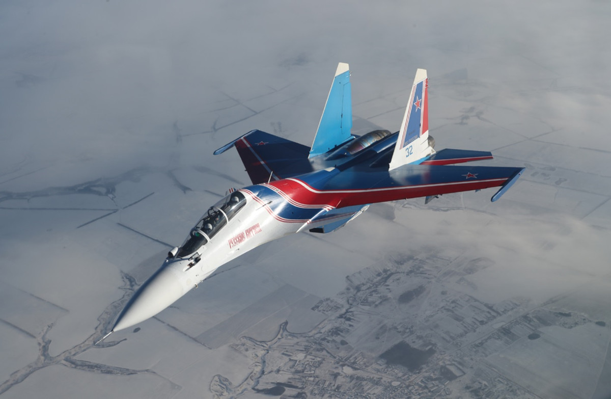Hầu hết các máy bay chiến đấu thế hệ mới của Không quân Nga đều được trang bị tính năng tiếp nhiên liệu trên không. Ảnh: Bộ Quốc phòng Nga.
