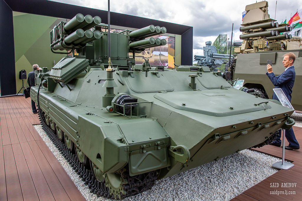 Hỏa lực mạnh, cơ động cao, Sosna sẽ tạo nên chiếc ô phòng không tầm thấp bảo vệ cho đội hình chiến đấu trước các mối đe dọa từ trên không. Ảnh: saidpvo.livejournal.