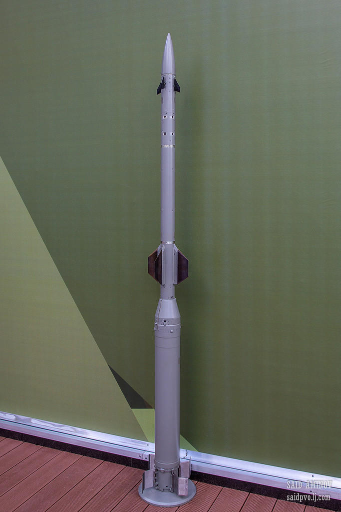 Đạn tên lửa Sosna-R của tổ hợp phòng không Sosna, được Rostec giới thiệu tại Army 2018. Ảnh: saidpvo.livejournal.