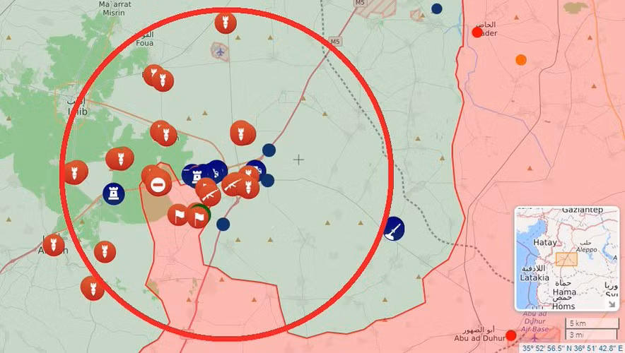 "Quân đội Thổ Nhĩ Kỳ tấn công vào các mục tiêu ở Idlib cả bằng pháo tự hành T155 Firrtina và máy bay chiến đấu F-16. Thổ Nhĩ Kỳ không có ý định chấm dứt các hoạt động quân sự của mình tại Idlib".