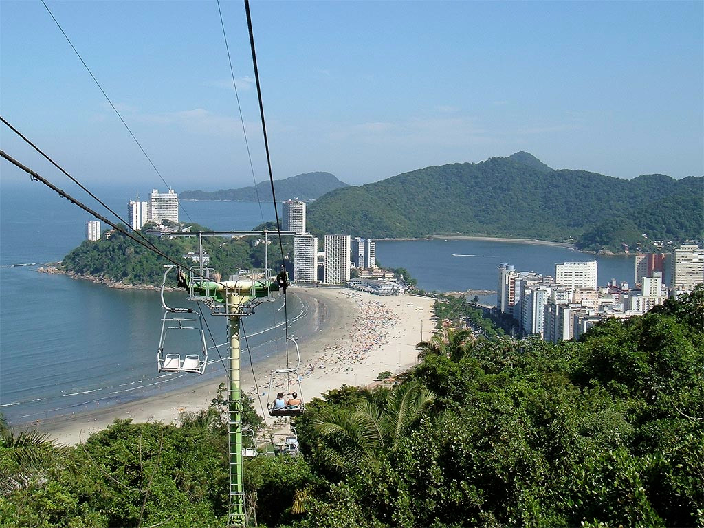 Được thành lập vào năm 1532, São Vicente, gần Sao Paulo, là thành phố lâu đời nhất ở Brazil. Đây cũng là nơi sinh của cầu thủ bóng đá Robinho. Ảnh: WV.