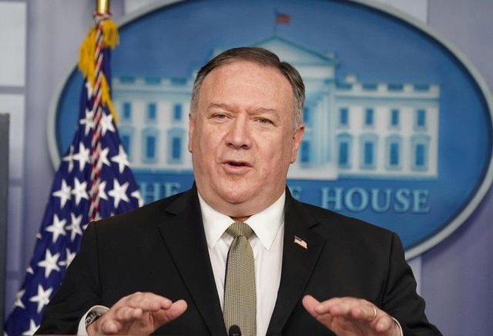 Ngoại trưởng Mỹ Mike Pompeo gọi lãnh sự quán Trung Quốc ở Houston là “ổ gián điệp và đánh cắp tài sản trí tuệ”. Ảnh: Reuters. 