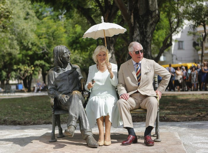 Công nương Camilla và Thái tử Charles trong chuyến thăm Cuba.