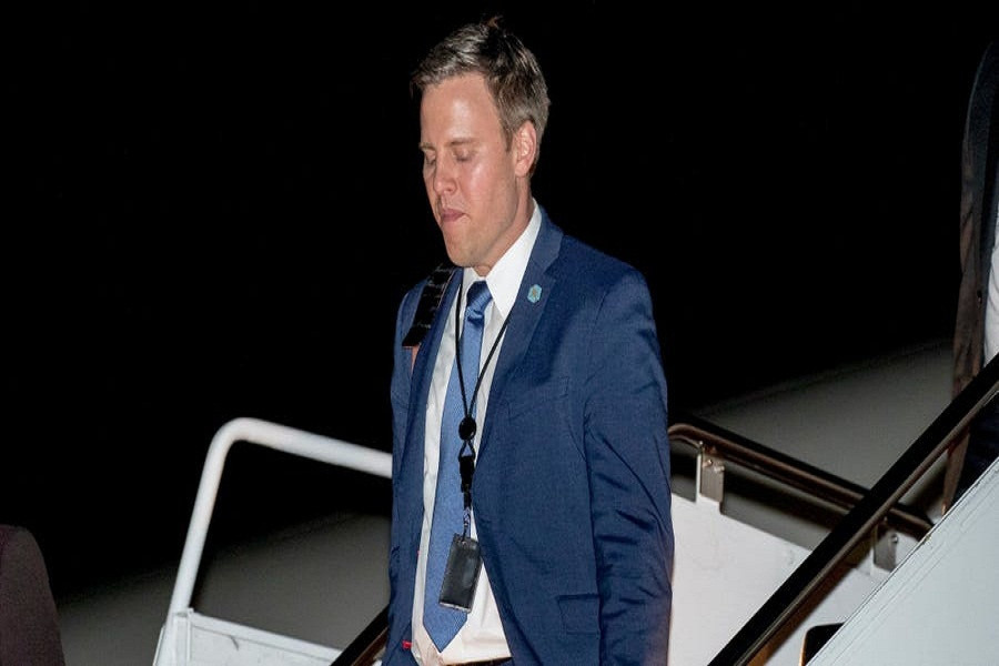 Stepien được coi là cố vấn lâu năm của ông Trump. Gần đây, Stepien giữ vị trí phó quản lý chiến dịch tranh cử trước khi được đề bạt làm Giám đốc Chiến dịch của Tổng thống Trump. Ảnh: AP.