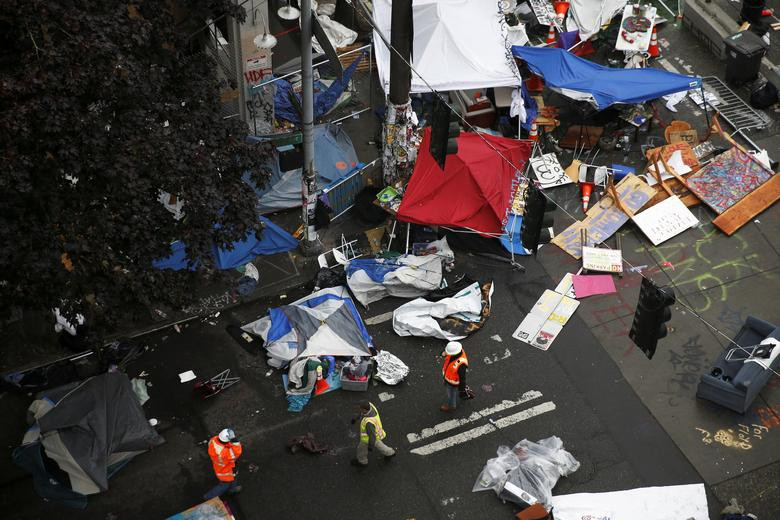 Hinh anh “khu tu tri” giua long nuoc My bi giai toa-Hinh-6