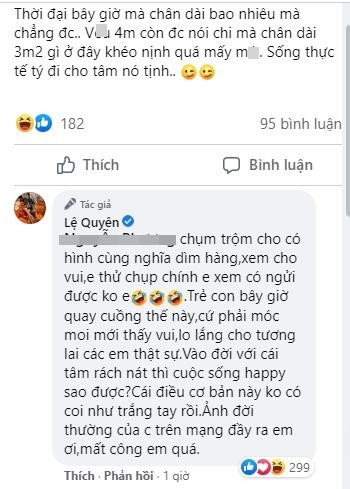 Le Quyen khoe chan dai nhu hoa hau nhung bi xia e che-Hinh-4