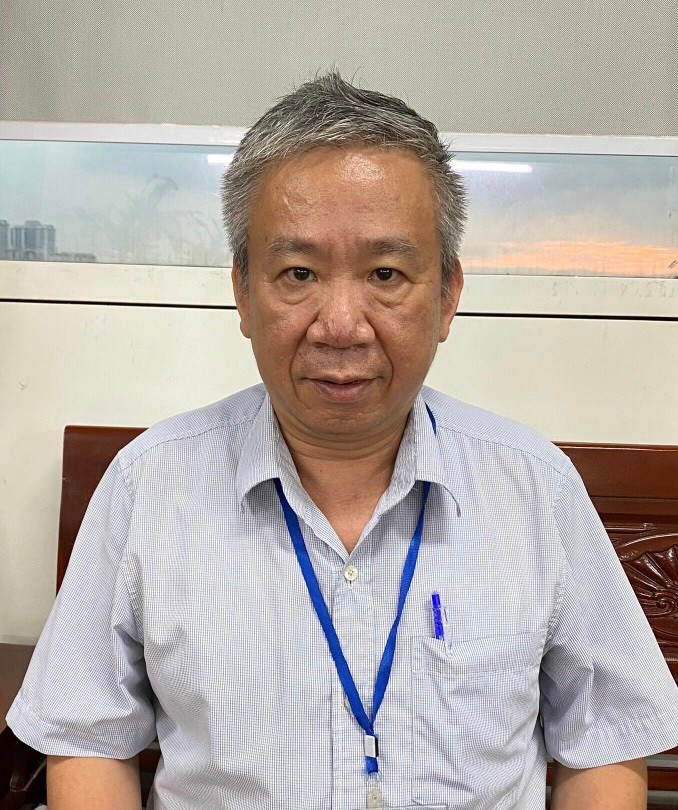 Đoàn Trọng Bình, nguyên Phó Trưởng phòng phụ trách Phòng Vật tư, Ủy viên Hội đồng mua sắm, Thành viên Tổ thẩm định Bệnh viện Tim Hà Nội;