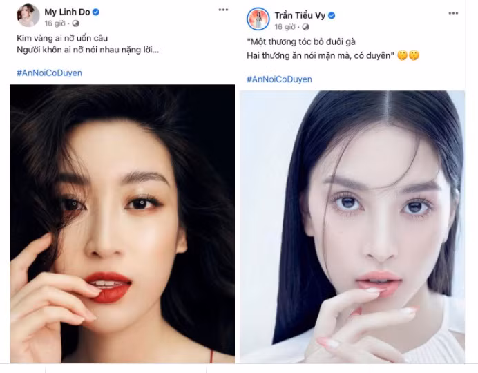 Đỗ Mỹ Linh và Trần Tiểu Vy tung status đầy ẩn ý.