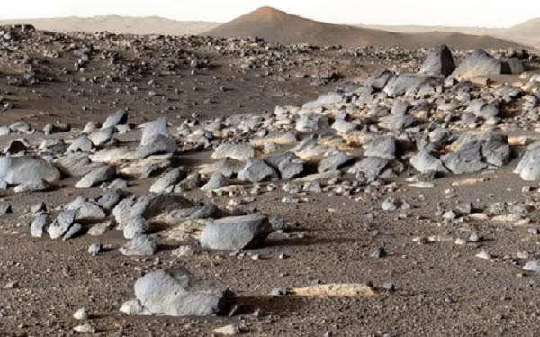 Tàu thám hiểm Perseverance mới đây đã phát hiện những tảng đá tuyệt đẹp trong miệng núi lửa Jezero trên sao Hoả. Những tảng đá này được cho là bị nước làm biến đổi hình dạng.