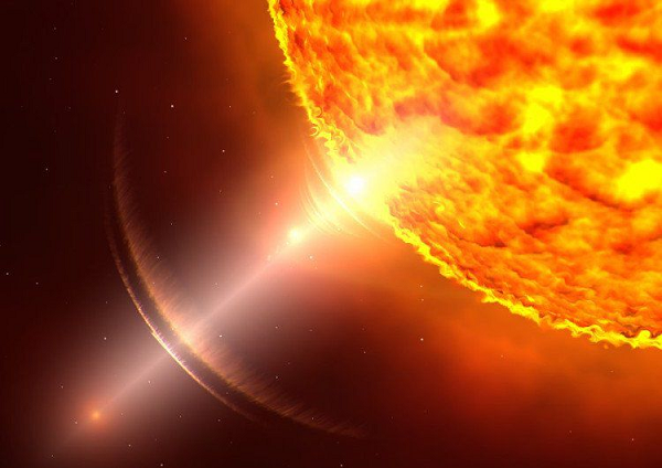 Bão mặt trời (tiếng anh là Solar Storm) hay còn gọi là gió mặt trời, được định nghĩa là một vụ nổ năng lượng từ tính trong bầu khí quyển của mặt trời, gây ra sự bùng nổ dữ dội của ánh sáng.