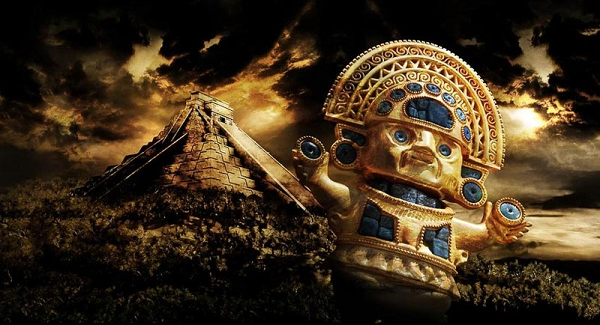 Tại thủ đô Cuxơkô của nó có đền thời thần mặt trời hùng vĩ được trang trí bằng vàng ngọc châu báu, có "Công viên hoàng kim" lộng lẫy huy hoàng... Trong truyền thuyết của người Anh Điêng, đế quốc Inca là một đất nước vàng.