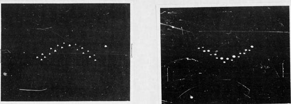 Một trong các vụ nổi tiếng nhất là sự cố các đốm sáng Lubbock kỳ dị ở Taxas, Mỹ được 3 vị giáo sư phát hiện vào ngày 30/8/1951. Theo báo cáo, các nhân chứng đang ngồi ở sân sau nhà của một giáo sư khi nhìn thấy 20 - 30 đốm sáng bay liệng phía trên đầu.