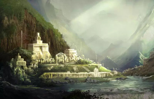 Trong Phật giáo, vương quốc huyền thoại Shambhala là vùng đất thiêng không bị ảnh hưởng bởi lòng tham hoặc tệ nạn của con người, nơi những người thăng hoa về tâm linh cư ngụ. Nhiều người tin rằng vương quốc này nằm sâu bên dưới lòng Trái đất.