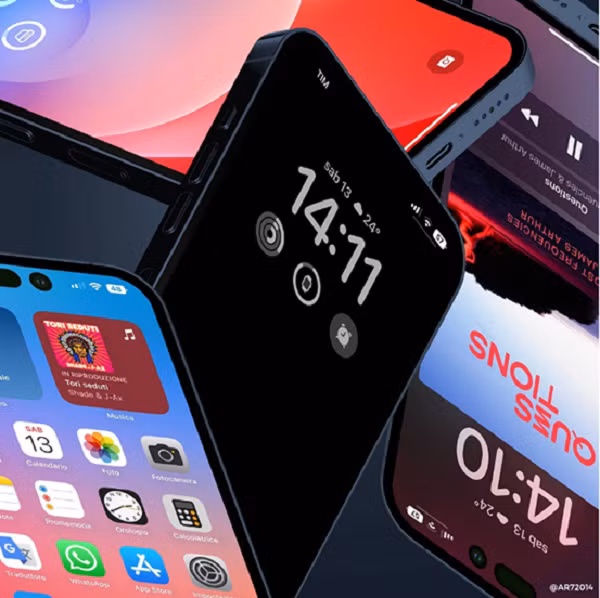 Người ta đã chú ý nhiều đến các tính năng dựa trên phần mềm được đồn đại, chẳng hạn như màn hình luôn bật cho phép người dùng xem thông tin có thể xem qua như ngày, giờ và thông báo mà không cần mở khóa điện thoại.