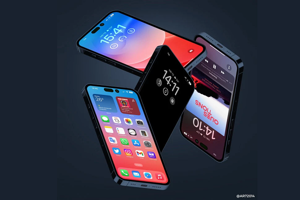 Nhà thiết kế đồ họa @AR72014 mới đây đã đăng tải một concept iPhone 14 Pro màu Midnigh t trên Twitter của mình khiến các iFan xuýt xoa cho rằng đây chính là iPhone 14 Pro chạy iOS 16 đẹp nhất.