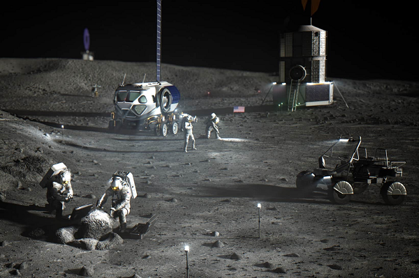 Nước trên Mặt Trăng rất có giá trị xét theo góc độ khoa học và cũng là một nguồn tài nguyên vì nhờ nước, chúng ta có thể chiết xuất khí oxy và hydro cho các hệ thống hỗ trợ sự sống và nhiên liệu