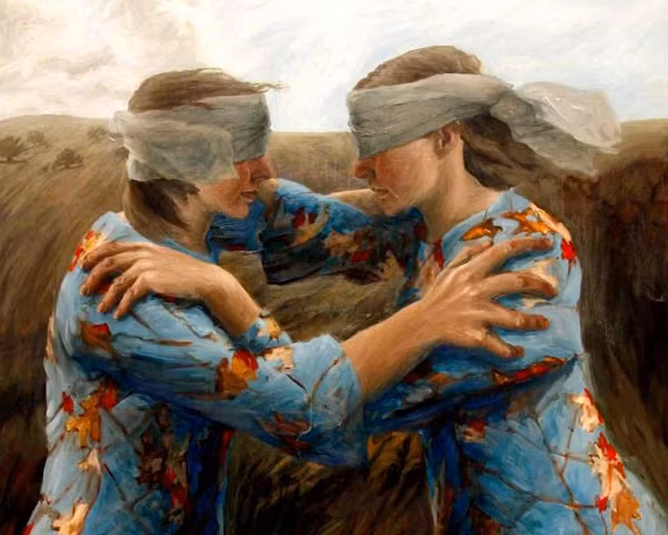 Doppelgänger là một từ có gốc xuất phát từ tiếng Đức nghĩa là kẻ song trùng, tức cùng tồn tại (có thể không cùng một thời điểm lịch sử) có ngoại hình giống nhau dù chẳng có liên quan họ hàng gì.