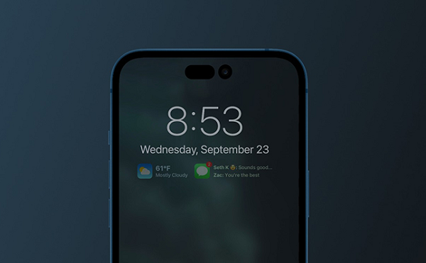 Khi ở trạng thái kích hoạt, tính năng này sẽ làm tối và chuyển tông màu trên màn hình iPhone trong lúc điện thoại đang bị khóa. Hiện tại, màn hình hiển thị trên iPhone sẽ tối hoàn toàn khi người dùng không sử dụng thiết bị.