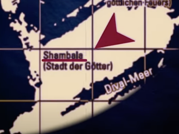Sau Thế chiến II, một lực lượng tinh nhuệ gồm 25 vạn quân của Hitler đã biến mất, đương thời có nhiều nghi ngờ rằng họ đã trốn đến căn cứ bí mật dưới Nam Cực. Vì vậy, để tìm ra thành phố địa hạ ở Nam Cực của Đức Quốc xã trong truyền thuyết, Hoa Kỳ đã phát động một hành động bí mật mang tên “Đổ bộ từ trên không” (High Jump), bề ngoài là để “khám trắc và khai phát khoáng tạng ở Nam Cực”.