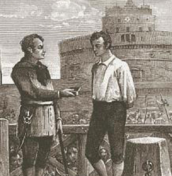 Sinh năm 1779 tại Senigallia, một thị trấn cảng trên bờ biển Adriatic cách thành phố Ancona, Italy khoảng 30 km về phía Tây Bắc, Giovanni Battista Bugatti còn được biết đến với biệt danh Mastro Titta là đao phủ nổi tiếng thế giới có thời gian làm việc lâu nhất trong lịch sử Papal States.