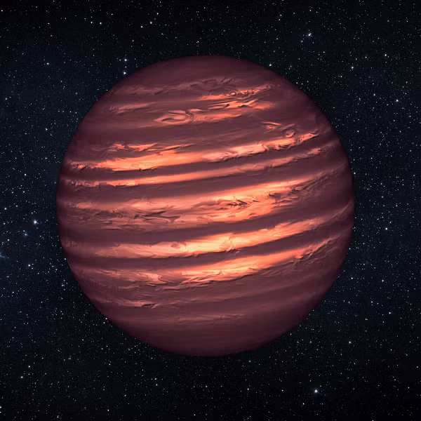 Nhiệt bề mặt của ngôi sao khoảng 600-700 độ C, vì vậy những đám mây được tạo thành từ những vật chất kỳ lạ, trong đó có cát và những giọt sắt nóng chảy.