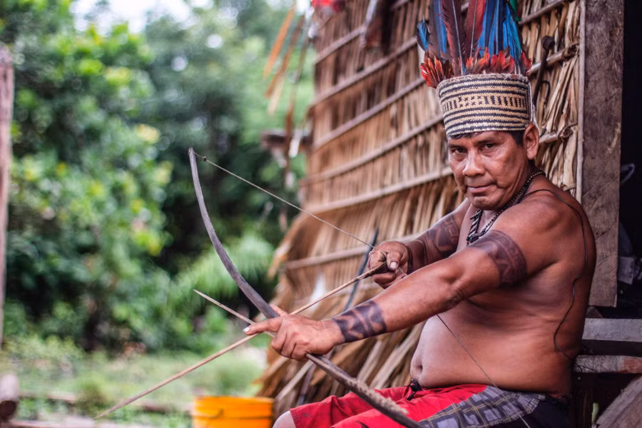 Bộ tộc Satere Mawe nằm ở khu vực rừng Amazon, Brazil với dân số khoảng hơn 10.000 người. Bộ tộc này nổi tiếng với nghi thức trưởng thành vô cùng đáng sợ, đó là: Để một đàn kiến đầu đạn cắn vào tay mà không được khóc. 