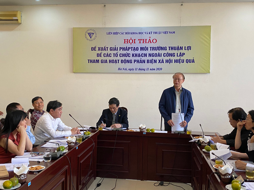 Can tao moi truong phap ly thuan loi cho cac to chuc KH&CN