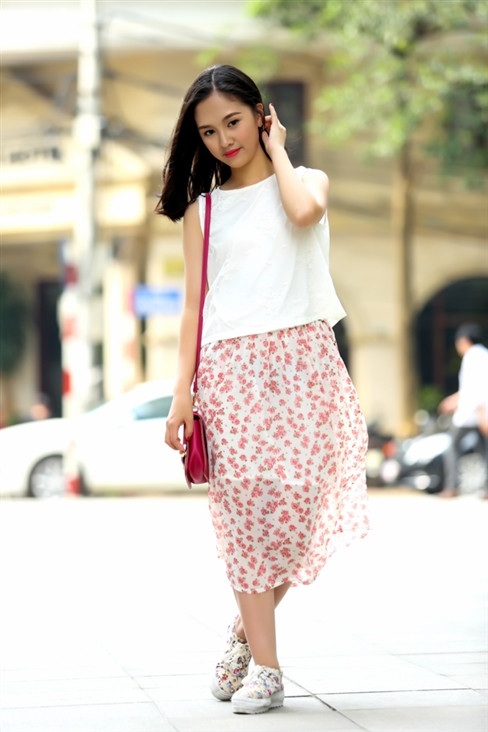 Nữ sinh 17 tuổi này cũng từng giành được nhiều giải thưởng cao trong cuộc thi sắc đẹp.