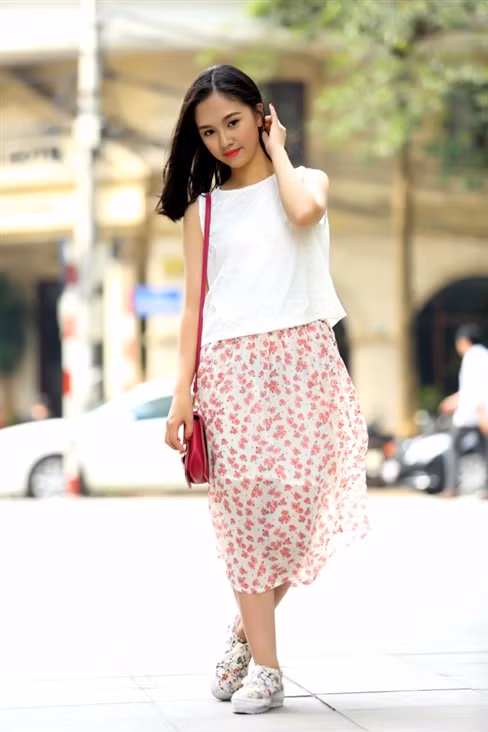 Nữ sinh 17 tuổi này cũng từng giành được nhiều giải thưởng cao trong cuộc thi sắc đẹp.