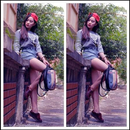 Hot girl này từng nổi tiếng với clip cover sau khi được đăng tải nhận được hàng nghìn lượt chia sẻ.