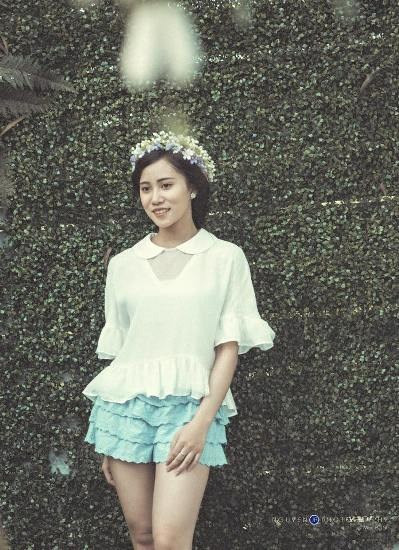 Hot girl xinh đẹp từng đạt huy chương Vàng cuộc thi "Giọng hát các trường dân tộc nội trú toàn quốc" tại Cần Thơ 2014.